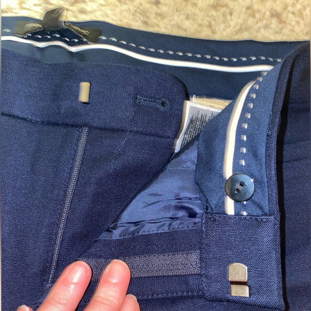 Banana Republic Navy Blue Classic Sloan Skinny Pant, size: 8 - Picture 7 of 11